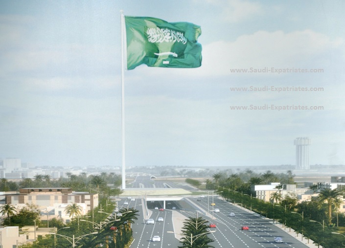 WORLD'S TALLEST FLAG POLE IN JEDDAH