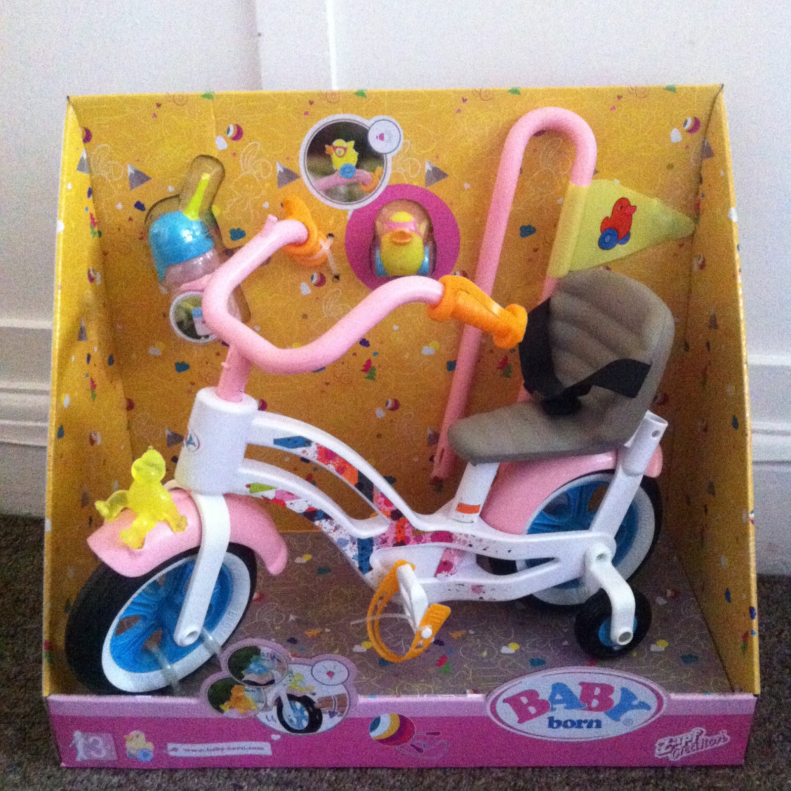 baby born play and fun bike