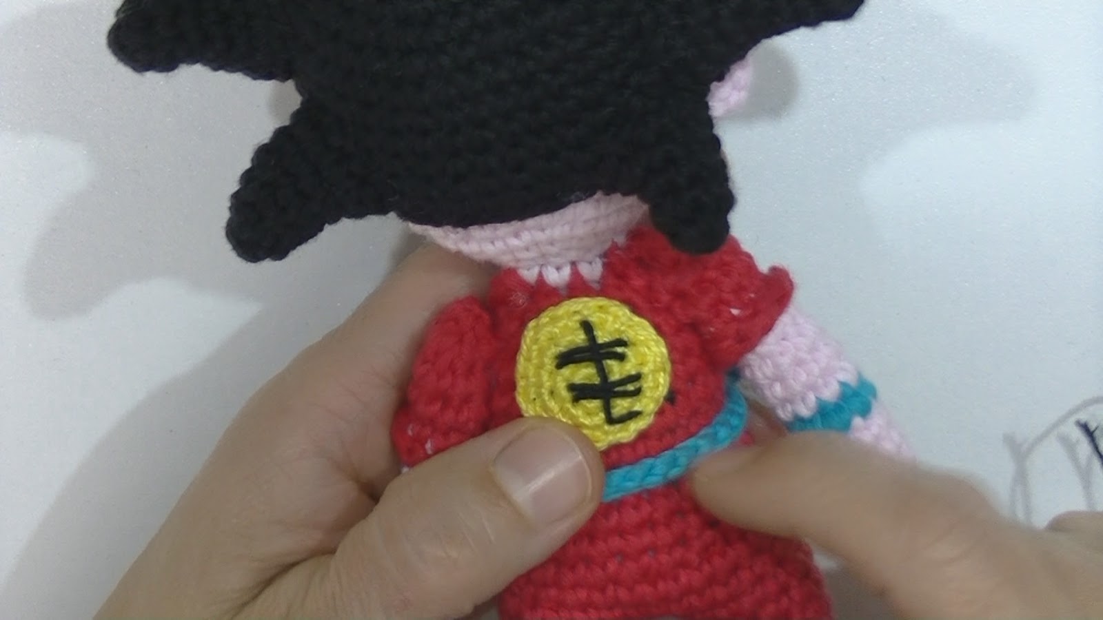 amigurumi goku paso a paso