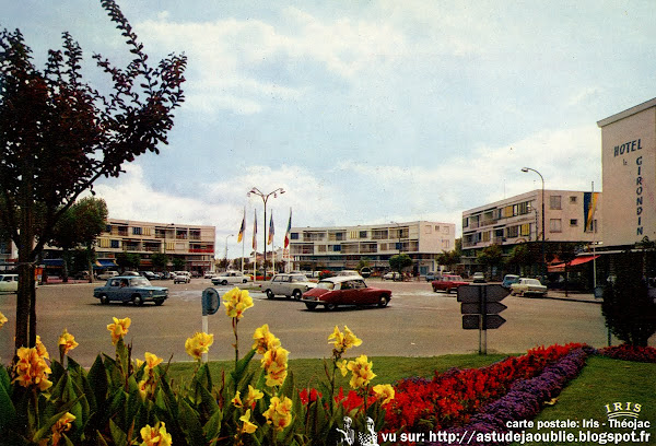 Royan - immeubles Rond-point de la gare - Îlots 83, 93N et 115 - Place docteur Gantier.  Architecte: Pierre Marmouget  Projet / Construction: 1946 - 1961