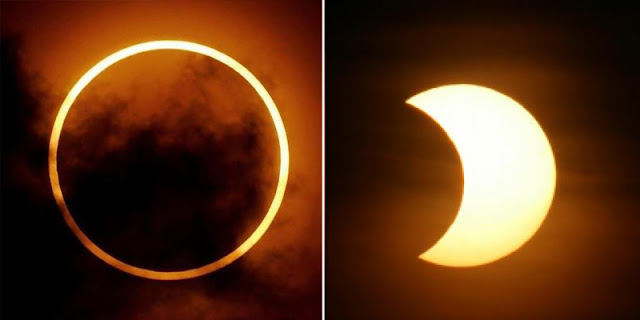 eclipse solar anular e parcial 