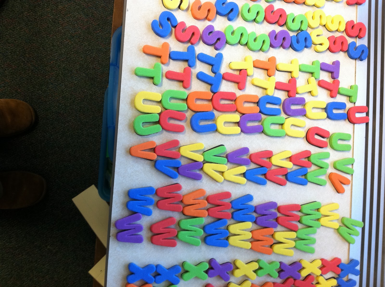 Magnetic Letters Lesson Plans And Lattes