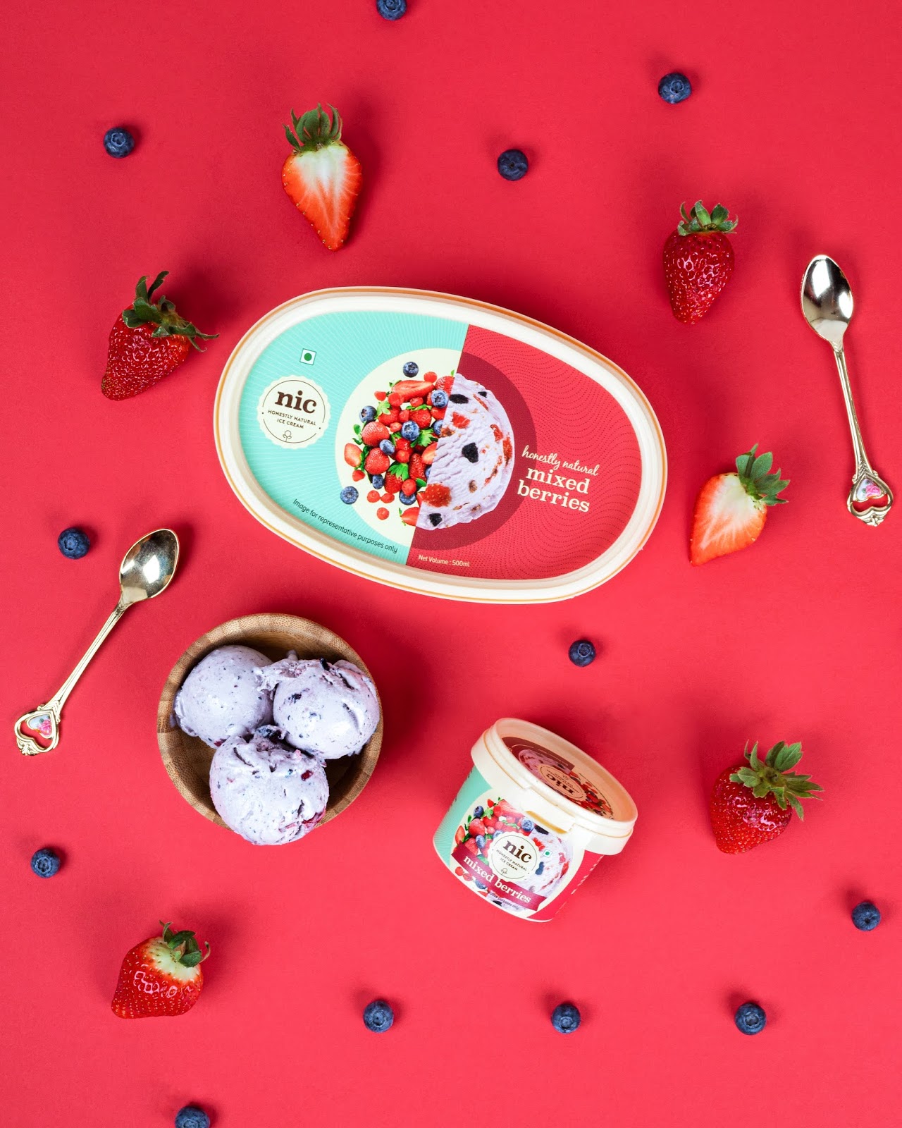 Honestly Natural Ice cream Packaging Of The World