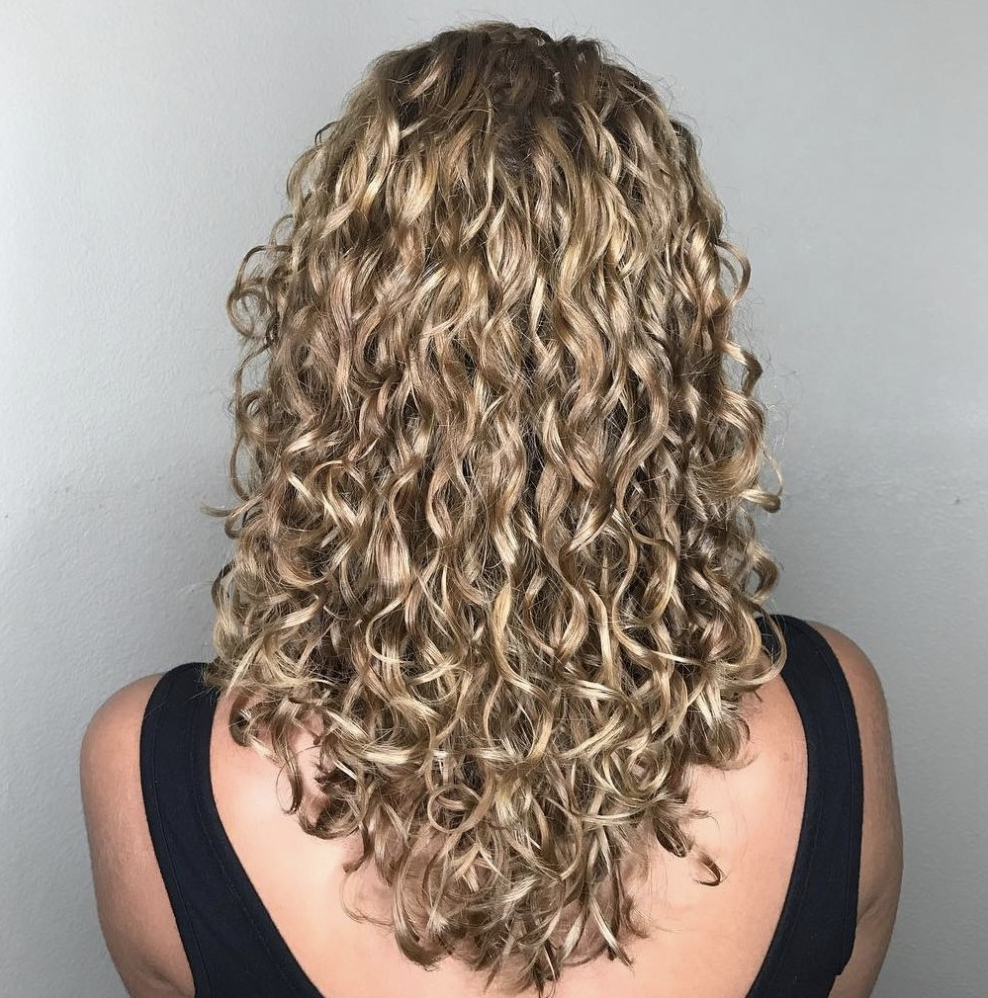 different types of natural curly hair