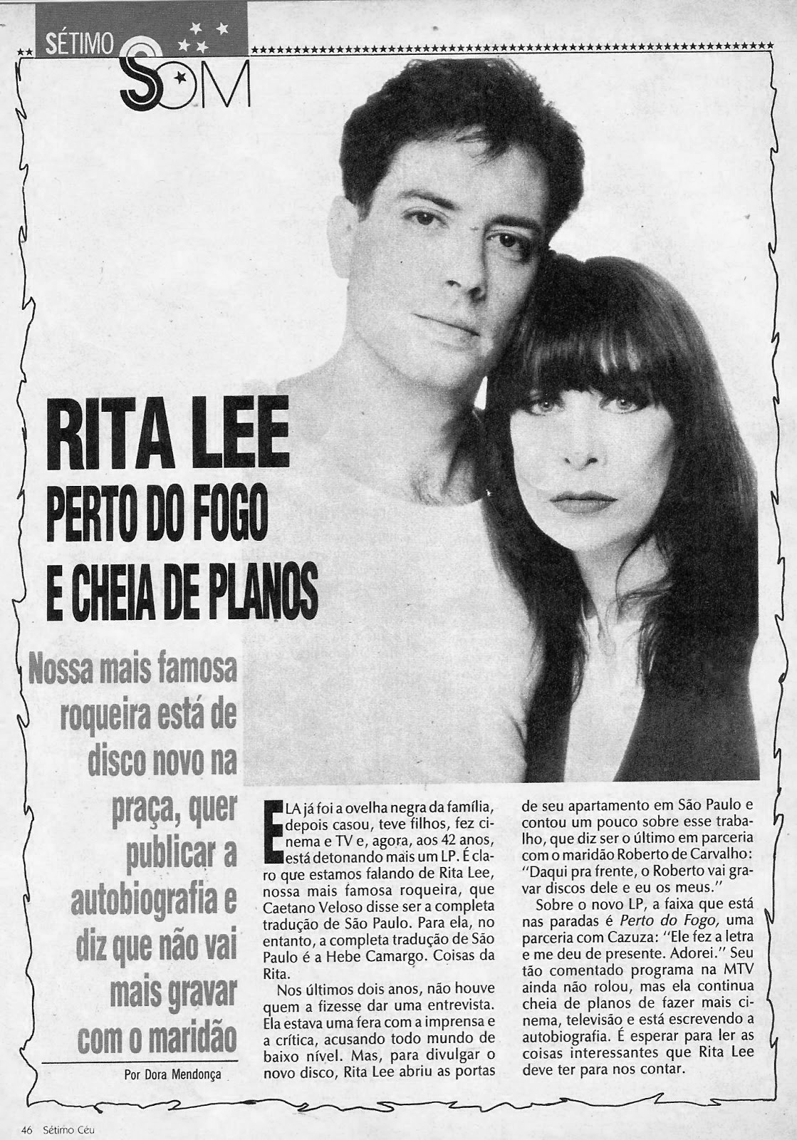 RITA LEE A RAINHA DO ROCK: RITA LEE - PERTO DO FOGO (1991)