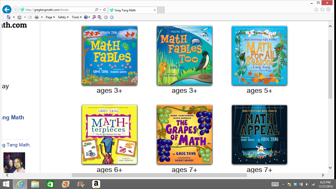 Mrs. T's First Grade Class: Greg Tang Math Resources
