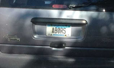 Minnesota license plate that reads AB0RS
