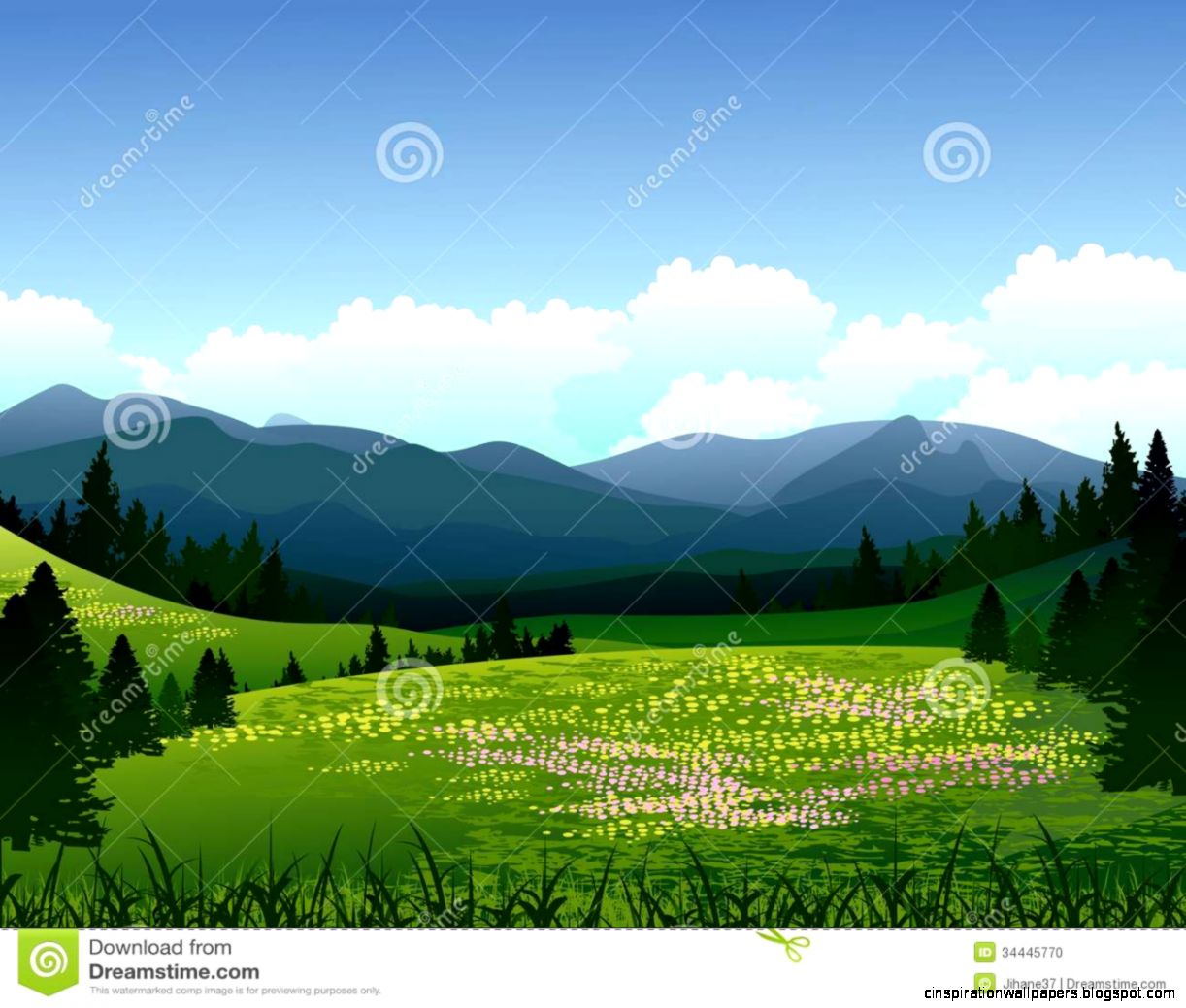 Mountain Background Clipart  Zoom Wallpapers