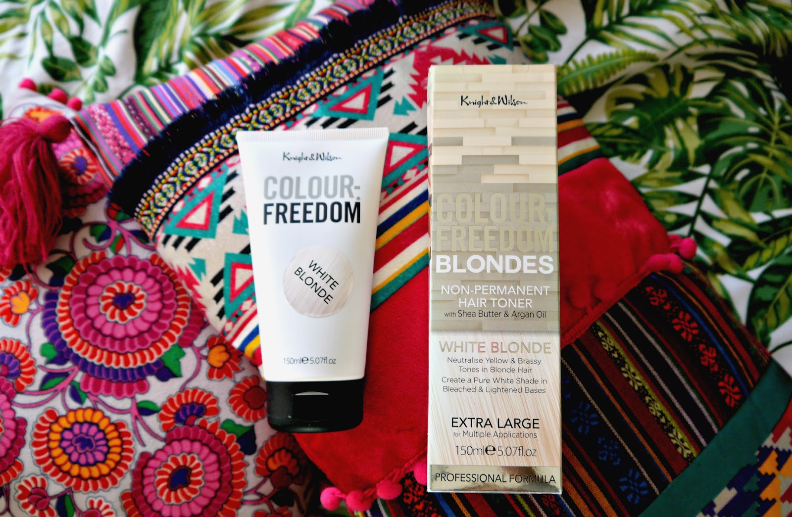How to use Knight And Wilson Colour Freedom Toner in 'White Blonde' - Good Golly Miss Hollie ...
