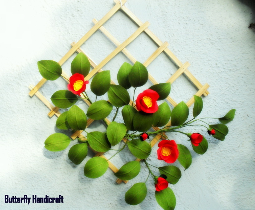 Butterfly Handicrafts Beautiful Paper flower Arrangement
