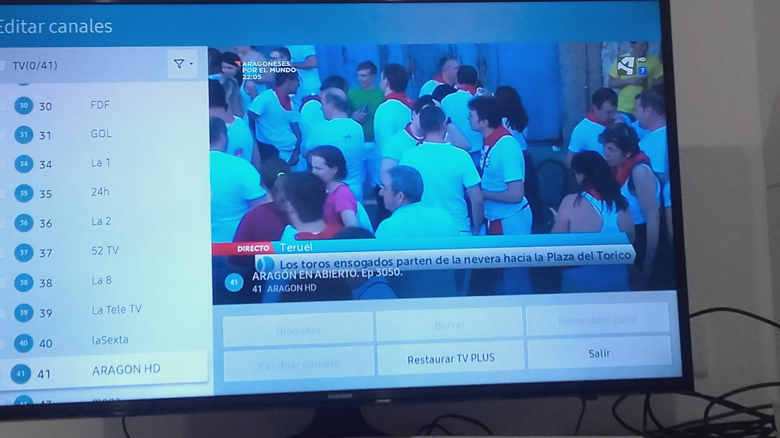 Coaching Y Ciberoptimismo Cómo Ordenar Los Canales En Tu Tv Samsung Ue40 Mu 6105 K
