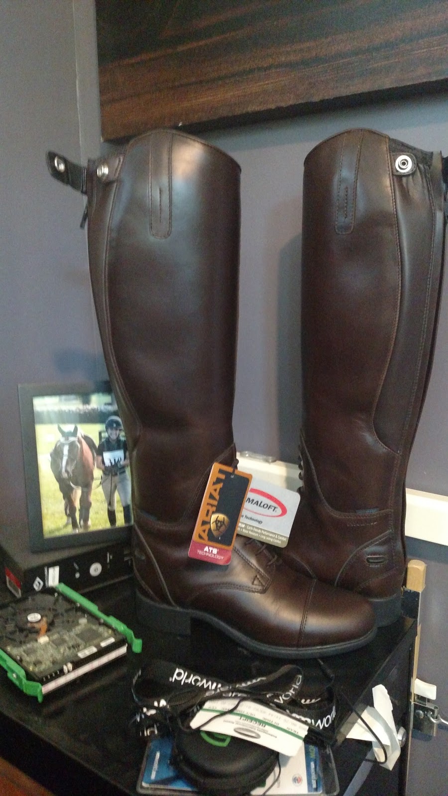 Han nul Uforudsete omstændigheder Cob Jockey: Product Review: BROWN Ariat Bromont Pro Tall H2O Insulated Boot