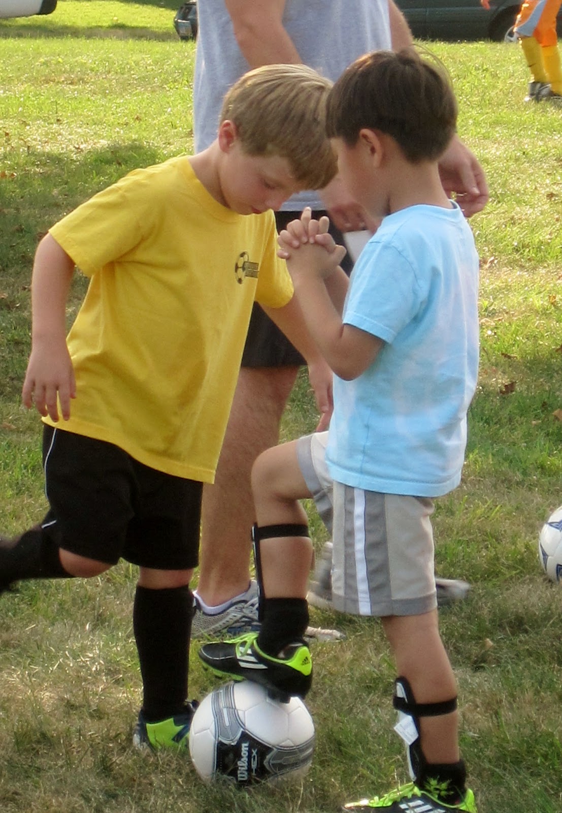 The Seeley's Brady's Fall Soccer Team...