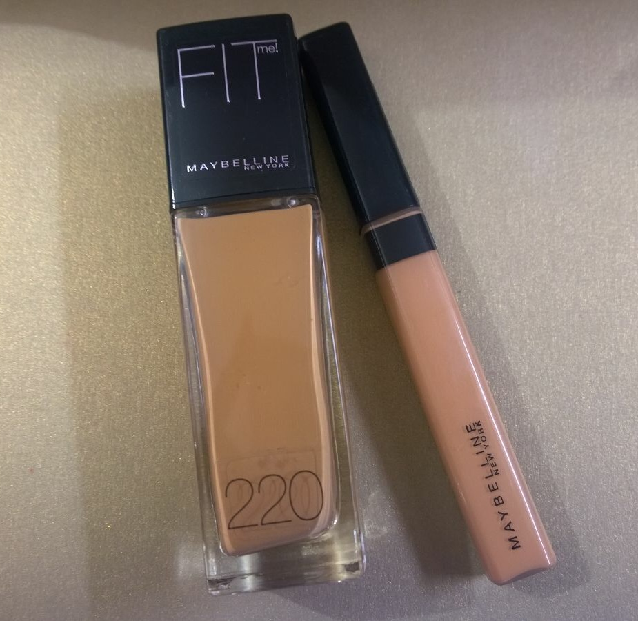 maybelline foundation and concealer match