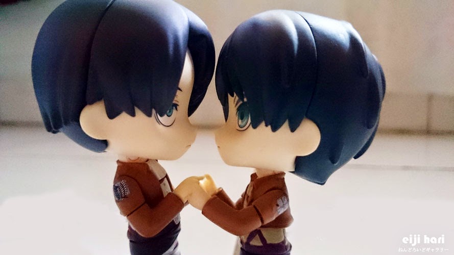 [Nendoroid Gallery] Eren Yeager &amp; Levi Would you marry me?