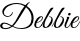 Debbie Signature