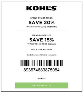 coupon for kohls 2018