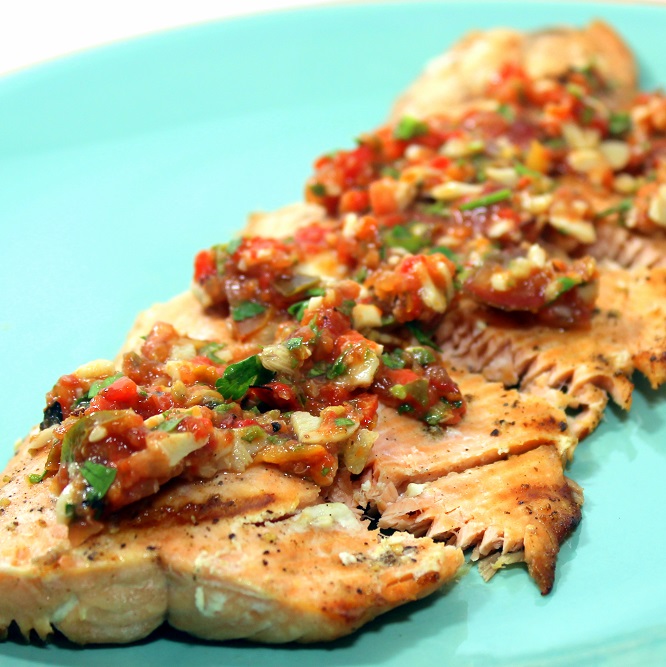 52 Ways to Cook White Wine Marinated Grilled Salmon Grilling Time FISH