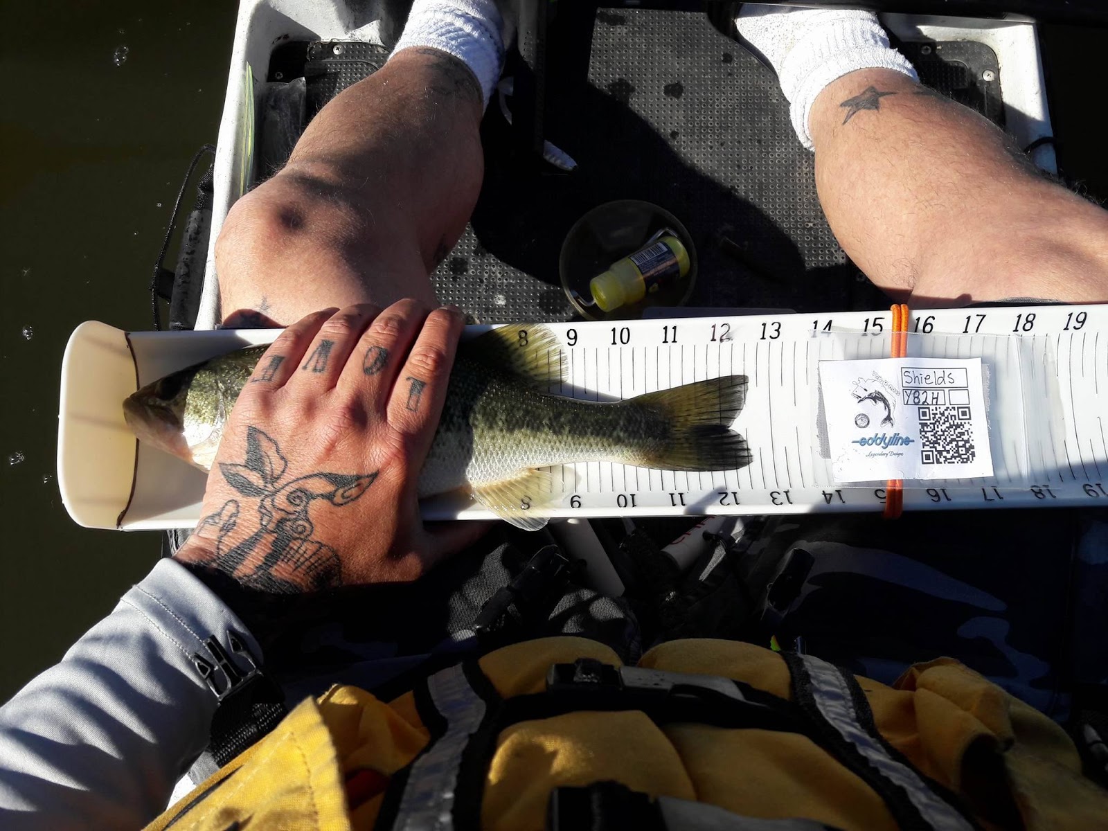 Headwaters Fishing Team Kayak Bass Fishing Lake Hogan By Team Member