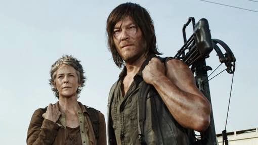 Norman Reedus y Melissa McBride The Walking Dead Consumed AMC