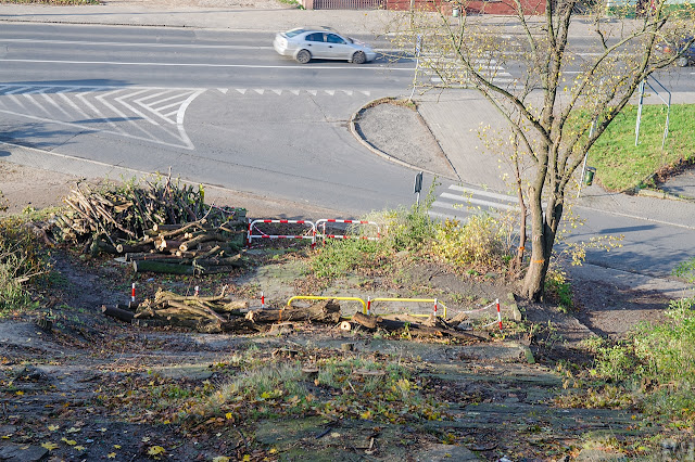 Budowa trasy tramwajowej na ulicy Kujawskiej w Bydgoszczy