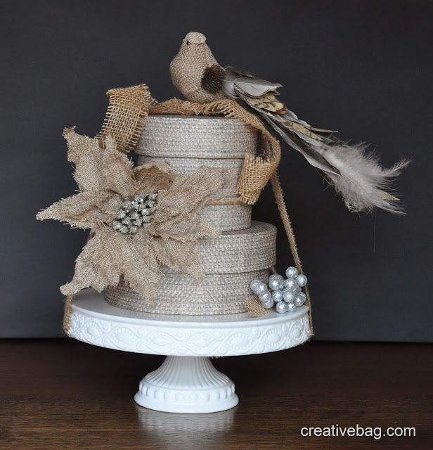 the creative bag blog: Christmas wrapping is a piece of cake