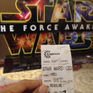 star wars, the force awakens, ticket, tiket, cinemax, film, movie