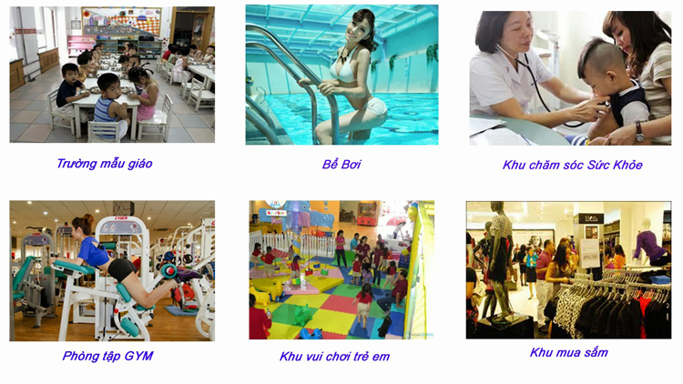 Tiện ích cao cấp tại chung cư Thanh Xuân Complex Tiện ích cao cấp tại chung cư Thanh Xuân Complex
