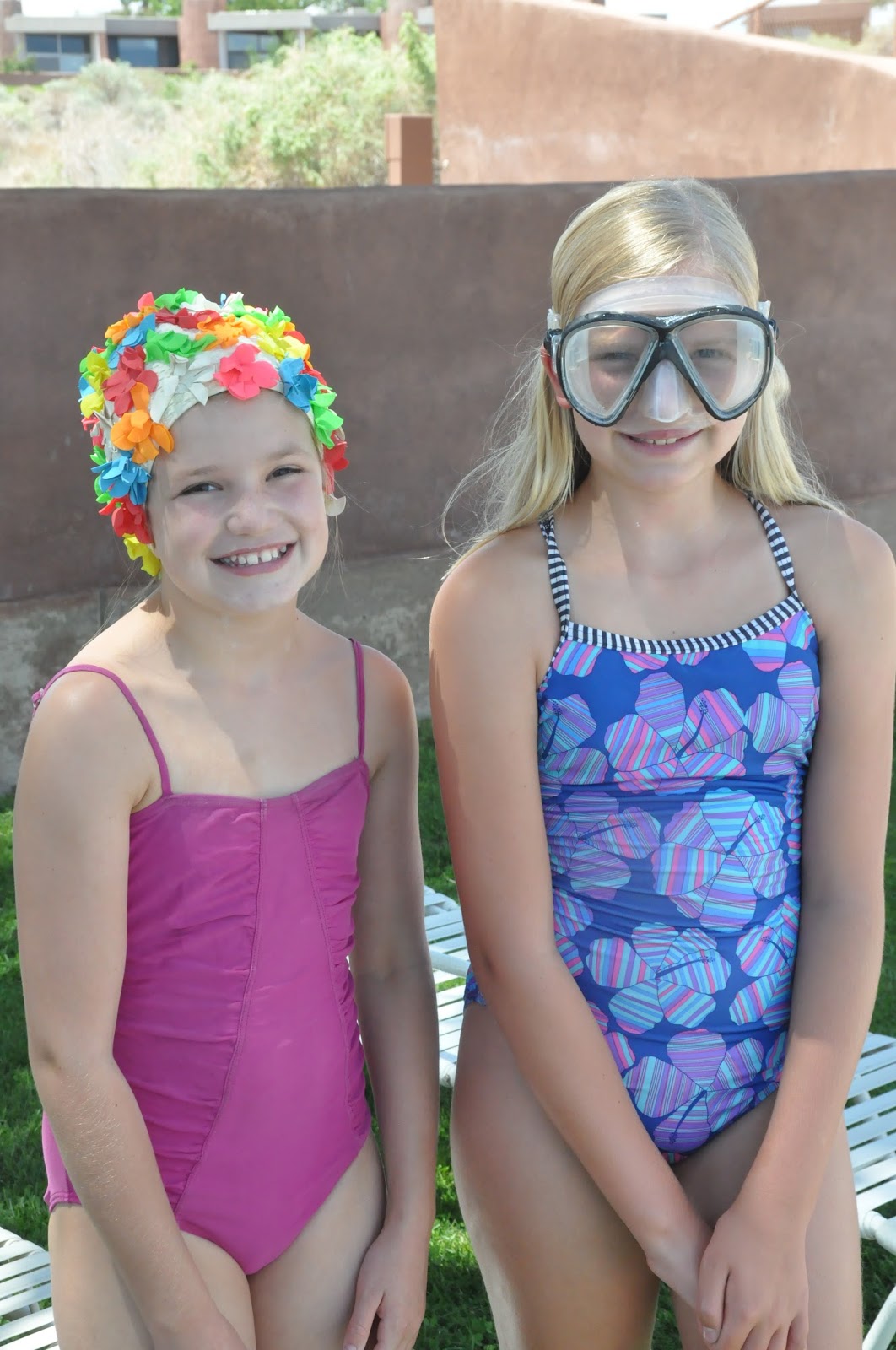 Adventures of the Girls and their Little Brother Swim Time!