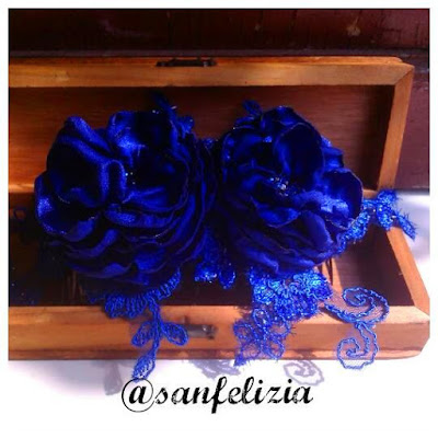 Terima pesanan dan jual ready stock headpiece untuk acara pernikahan/wedding, pesta, wisuda, prewed, dll. Hiasan rambut pesta simple buatan tangan dengan bunga-bunga handmade dan kristal by sanfelizia jewellery .