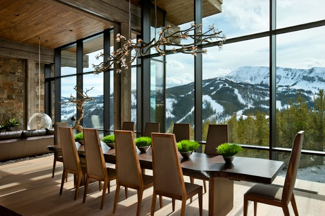 chic house of high mountain