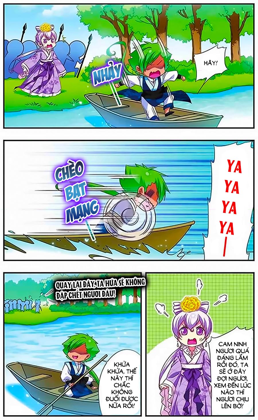 Manh Tam Quốc Chap 111 - Next Chap 112