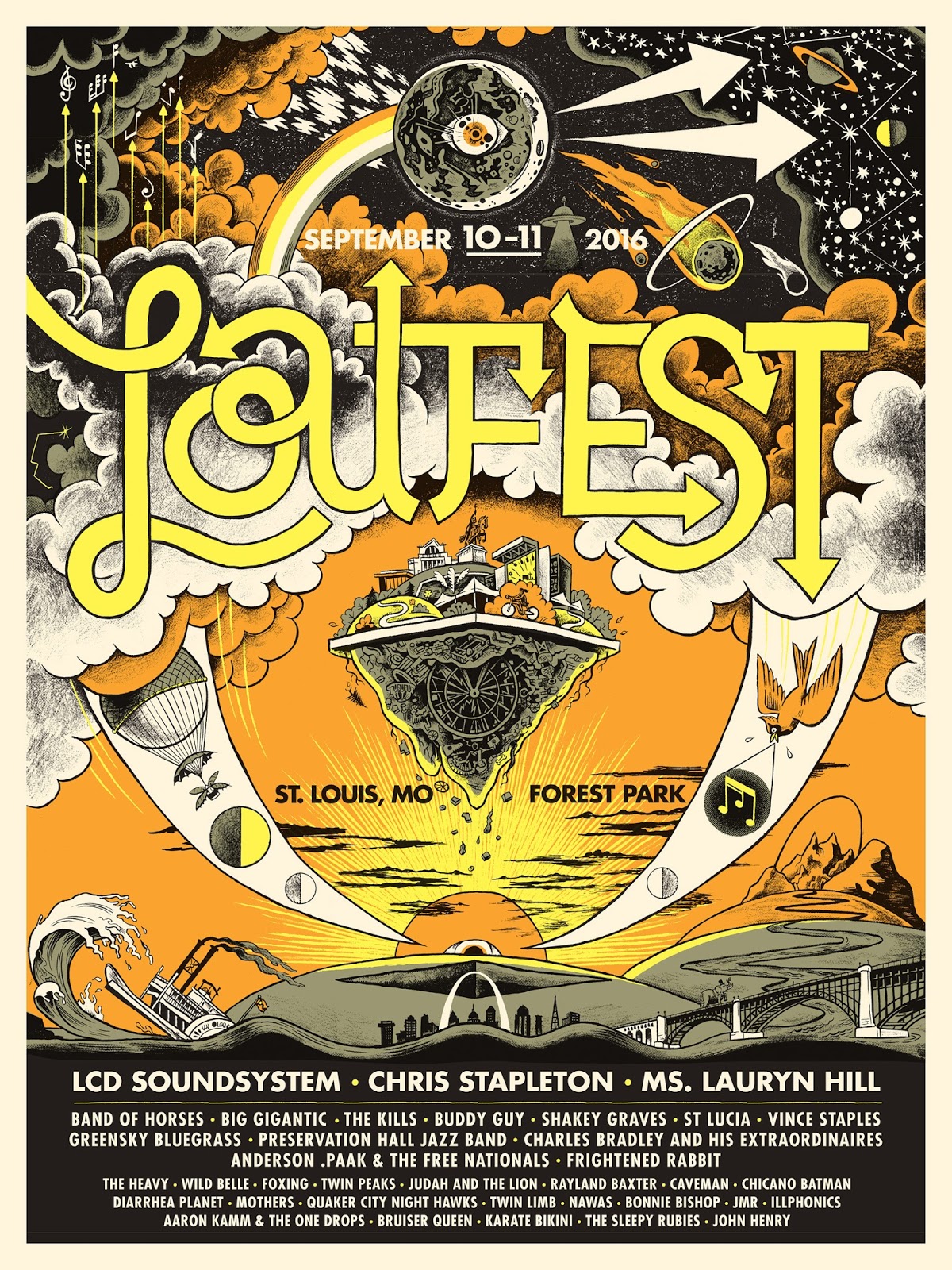 Zettwoch S Suitcase Loufest 2016 Poster