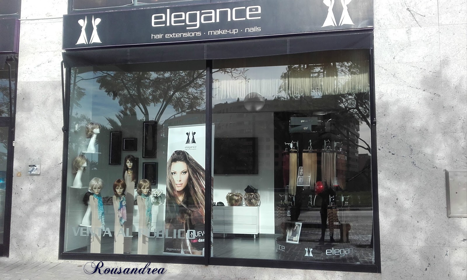 El cajon de los esmaltes de rousandrea Evento Elegance Hair Extensions