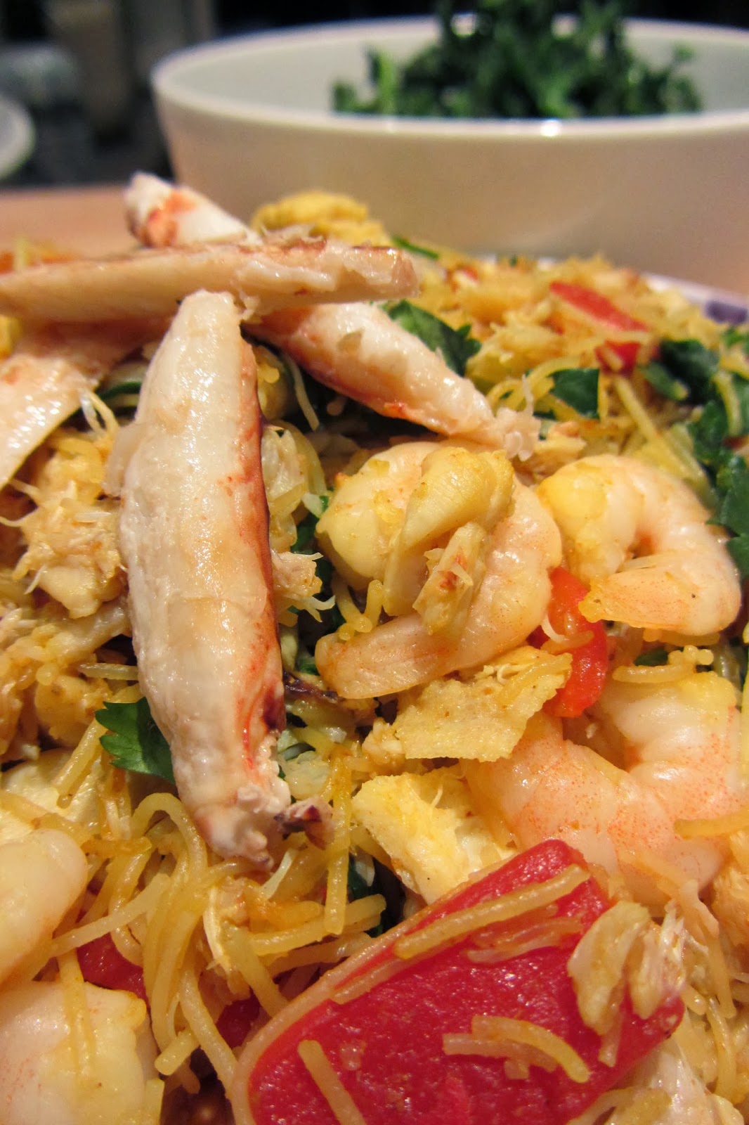 Slimming World Delights Crab and Prawn Singapore Noodles