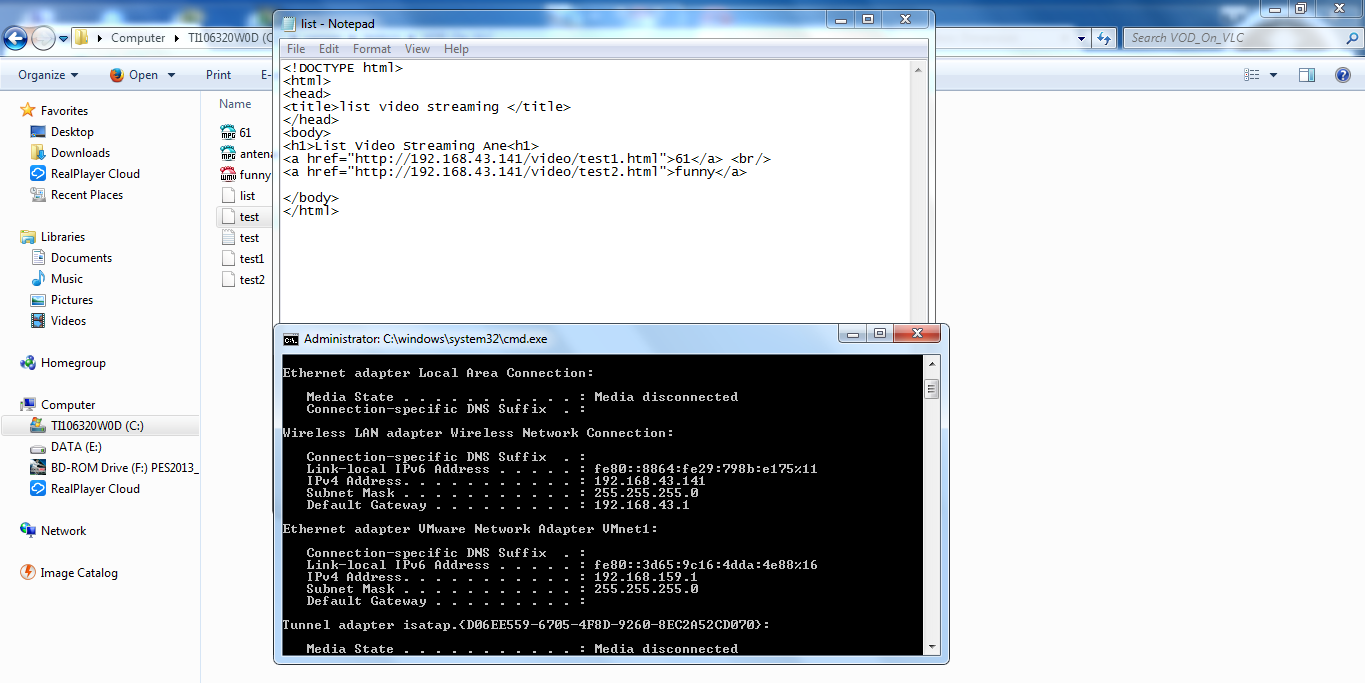 Video Streaming Berbasis  gudang ilmu