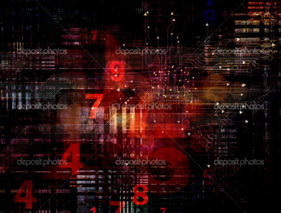 Numeric Network — Stock Photo © agsandrew 12281439
