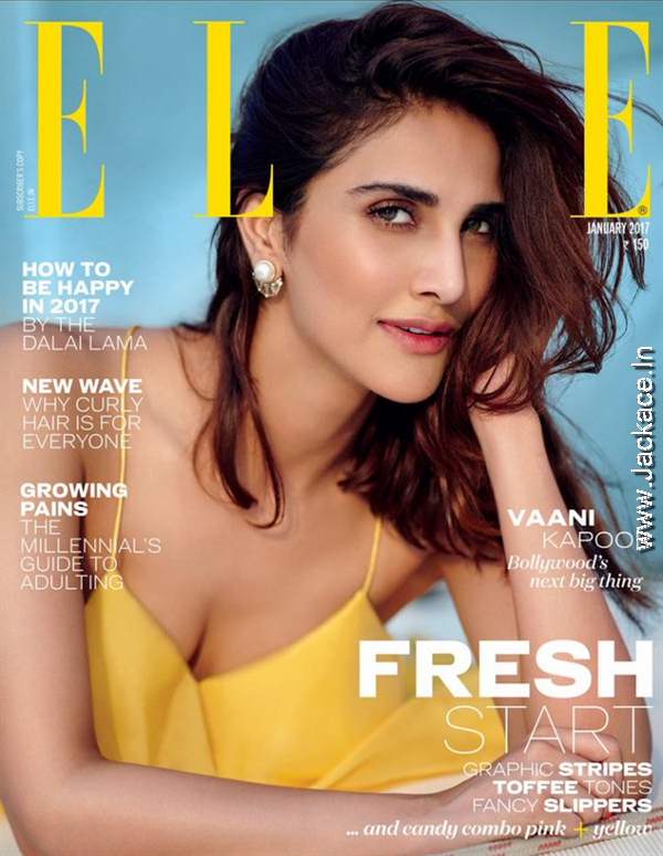 The Gorgeous Vaani Kapoor Graces The Covers Of ELLE India