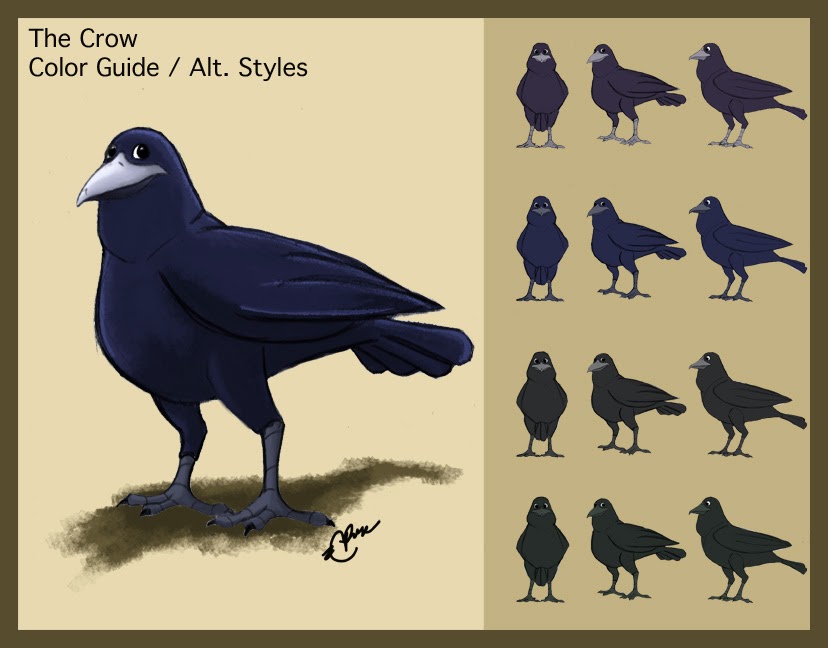 Chloe L. Rose Animation & Character Design Flight Character Design