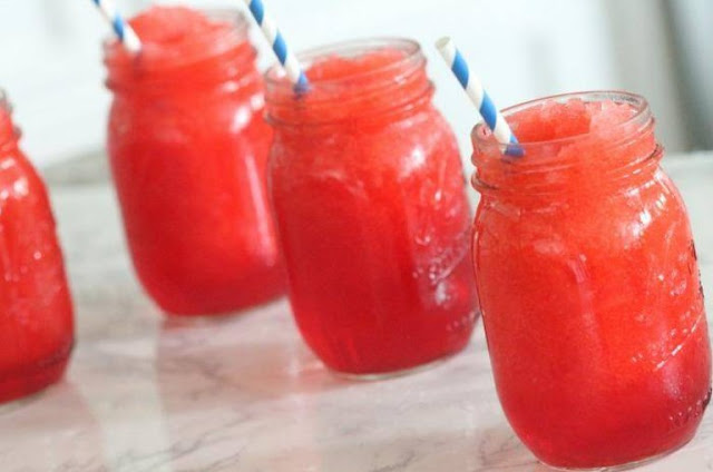Homemade Cherry Icee Recipe #summer #freshdrink