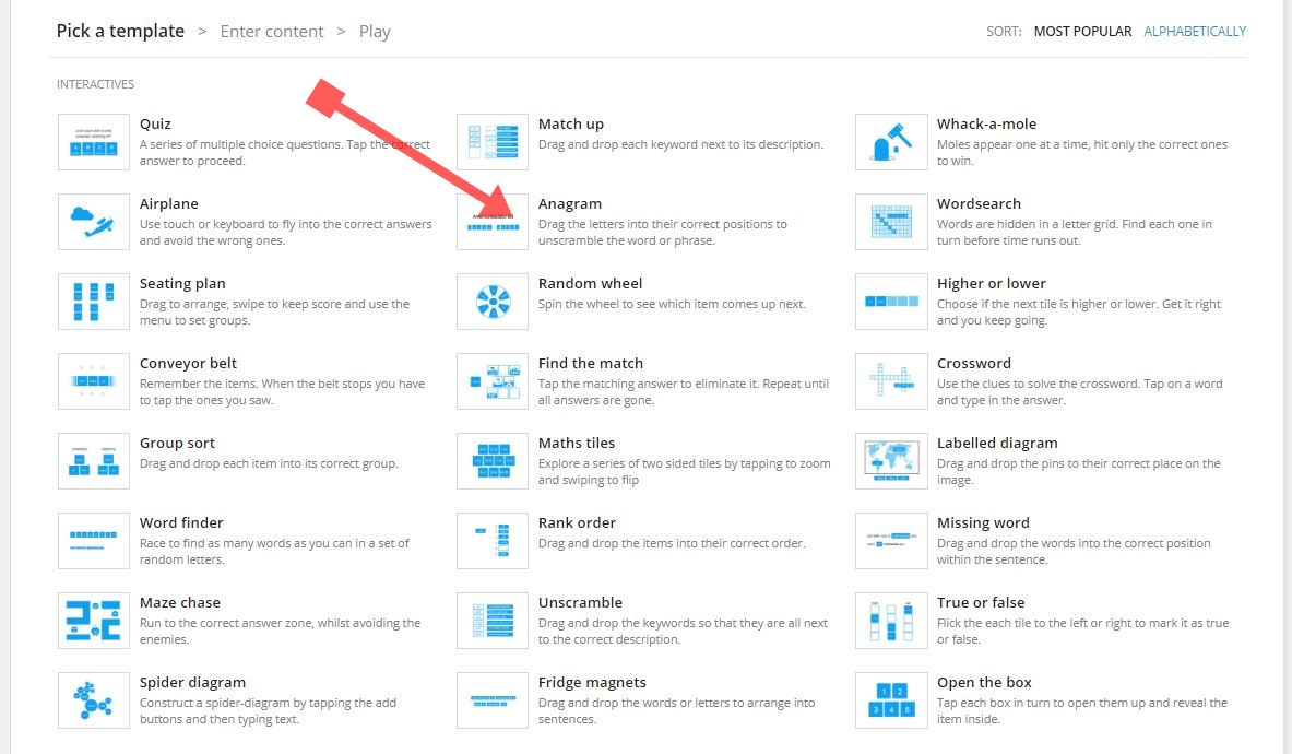 EDUKACJA WCZESNOSZKOLNA Tworzymy anagramy