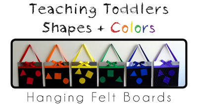 Teaching Toddlers Shapes and Colors
