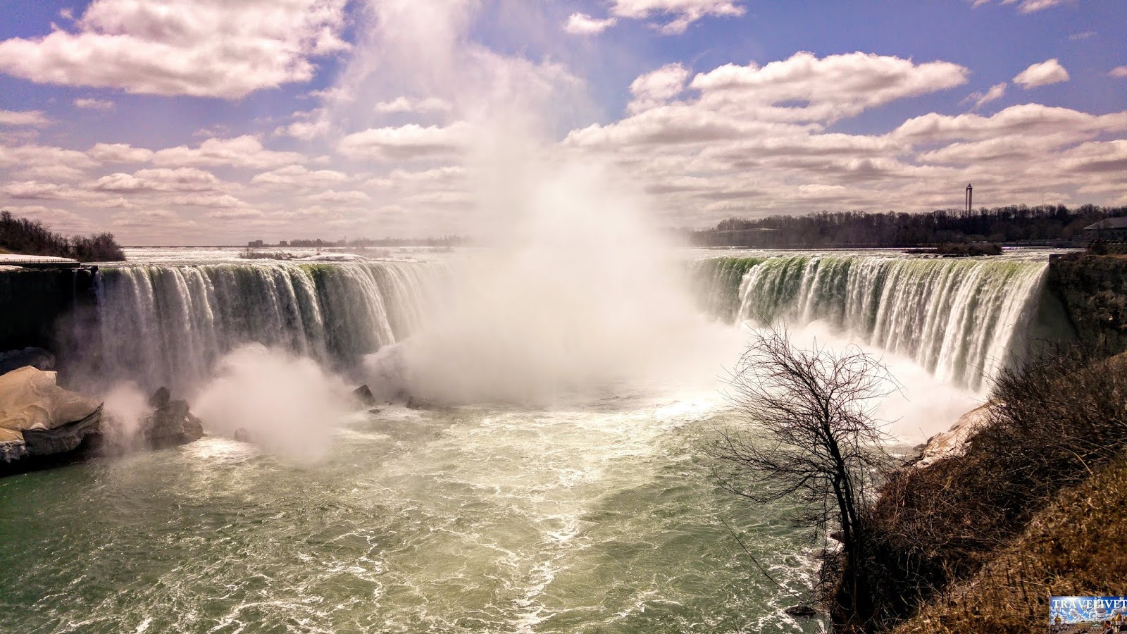 Canada Les chutes Canadiennes Niagara Falls