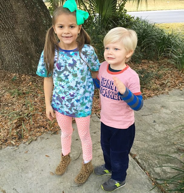 Valentine’s Recap + Rainy Day Activity Tie Dye HowTo + An OOTD