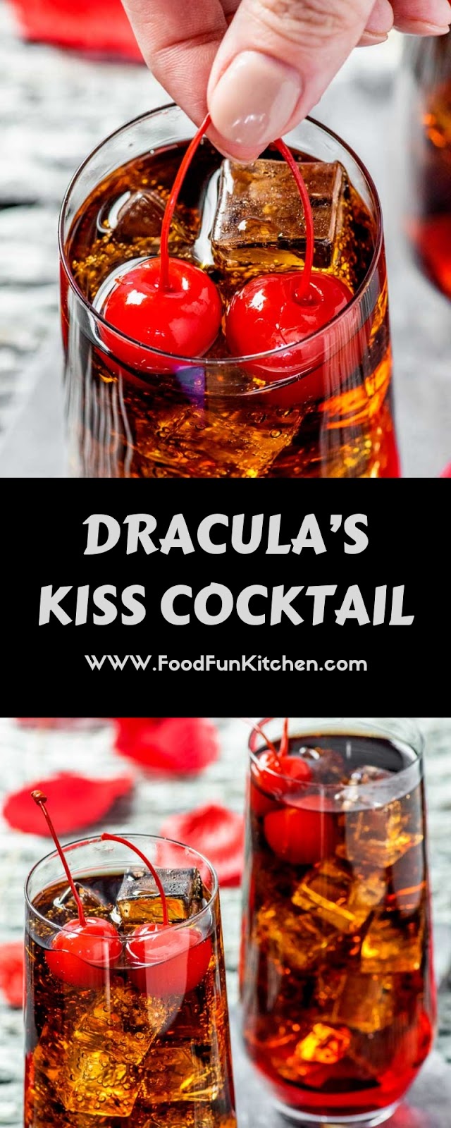 DRACULA’S KISS COCKTAIL