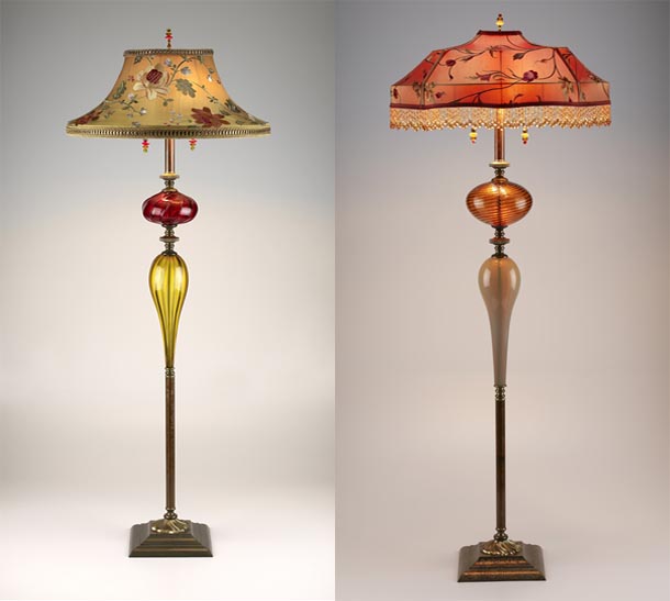 Artistic and Romantic Floor Lamp Design by Kinzig Design Home Design