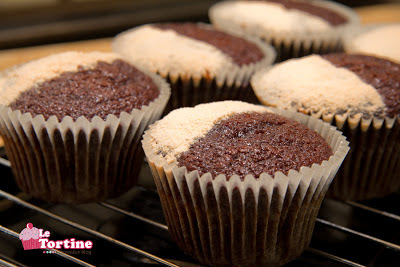 cupcakes ricetta base: vaniglia e cacao versione hummingbird