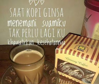 GINSA Kopi Ginseng nasa