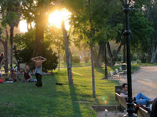 Parc de la Ciutadella, barcelona, park, juggling