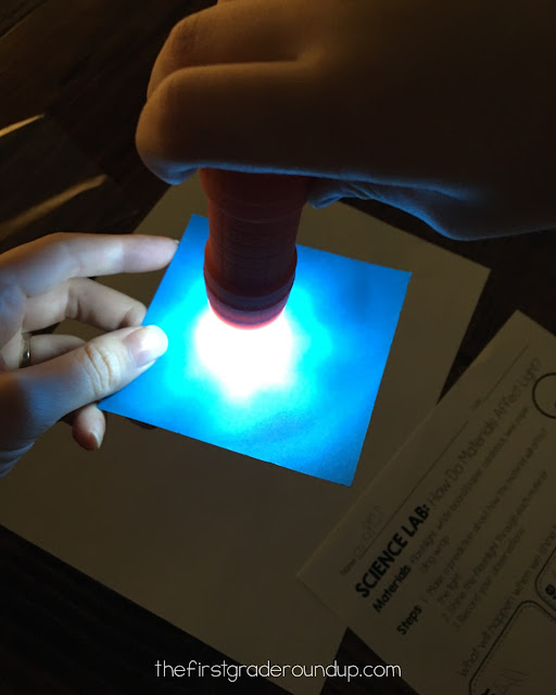 Light & Materials Science Experiments - Firstgraderoundup